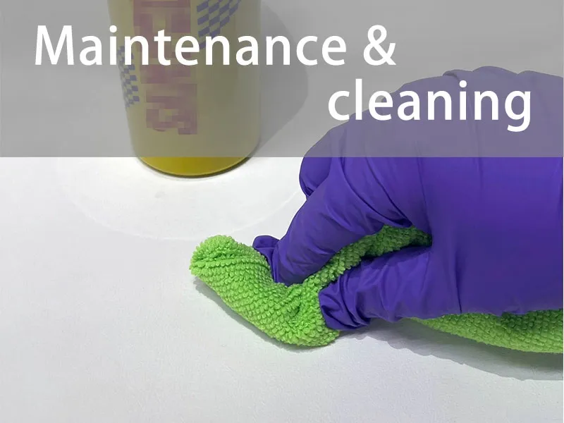 Maintenance leather upholstery