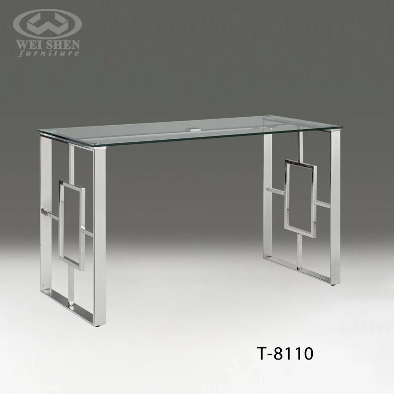Chrome Desk Entry Table