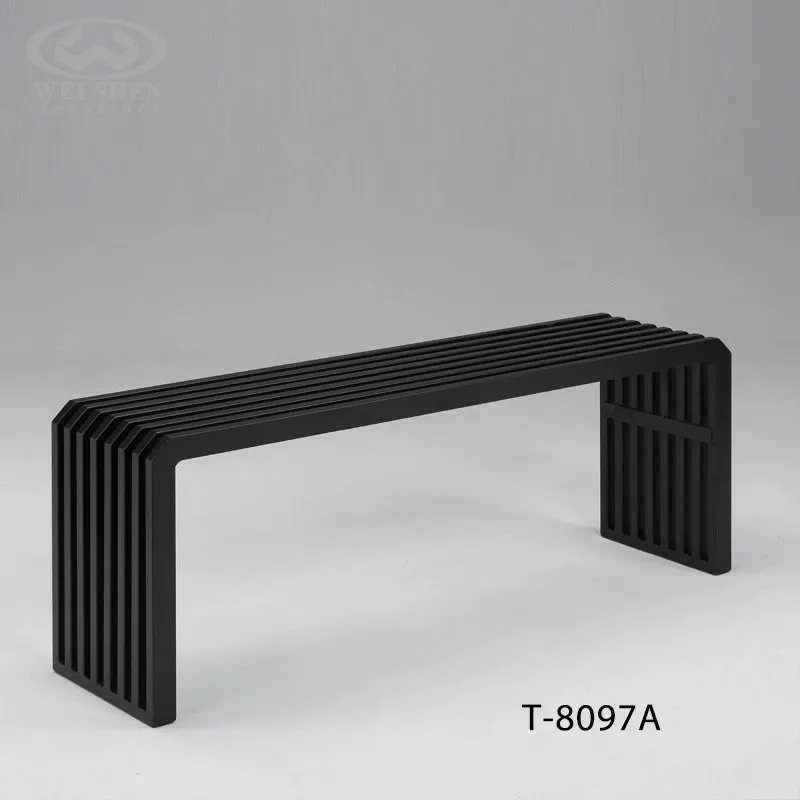 Outdoor Metal Bench 3 seaters