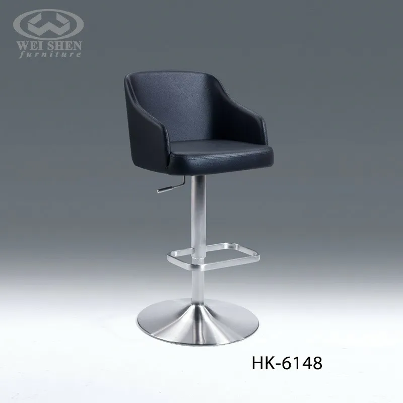 Leather Swivel Bar stool