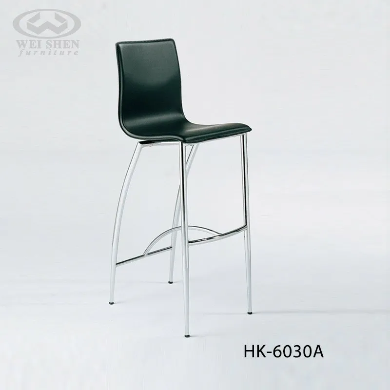 Hard Leather Bar Chair