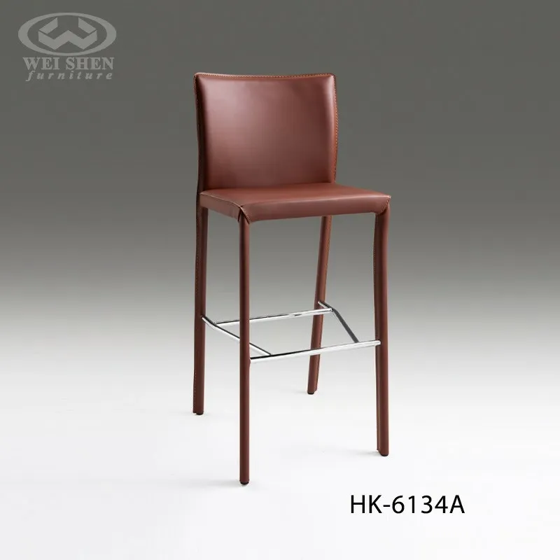 Hard PVC Leather Bar Chair