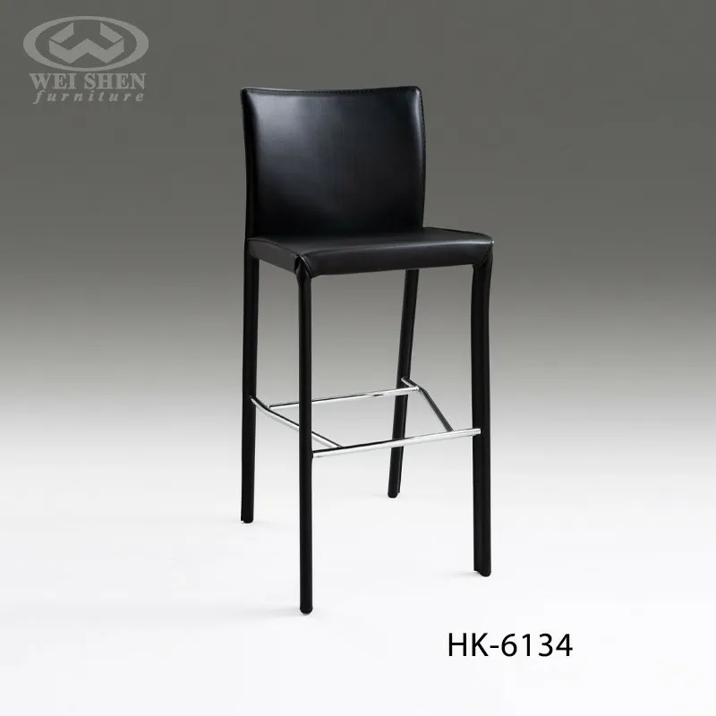 Hard PVC Leather Bar Chair