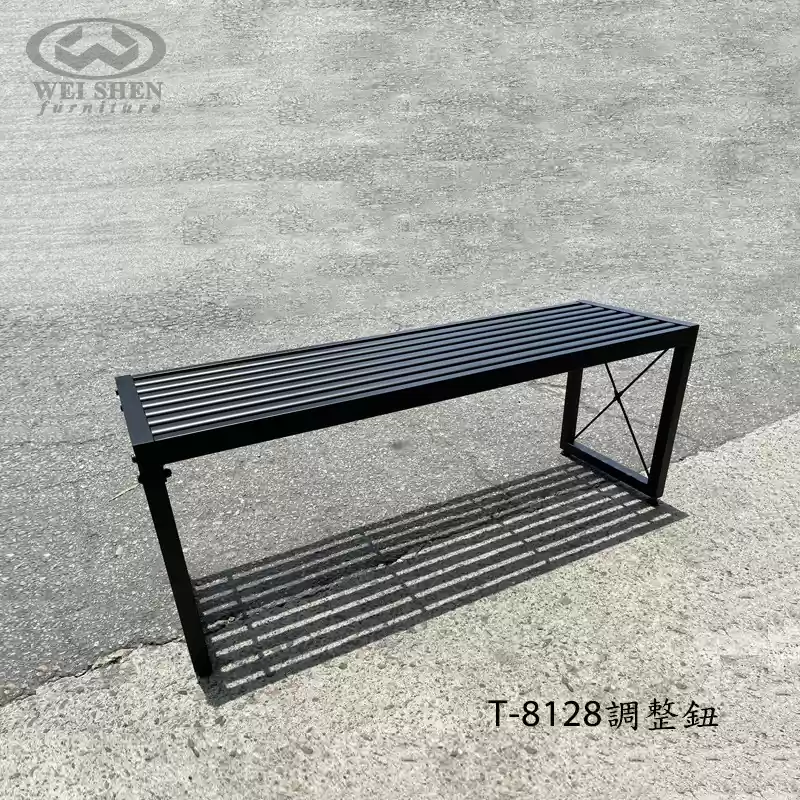 Outdoor Metal Bench
